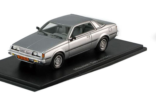 MITSUBISHI SAPPORO MKI COUPE SILVER 1982 NEO 43440 1/43 LHD LEFT HAND DRIVE - Foto 2 di 3