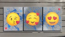 Love Emoji Painting Set