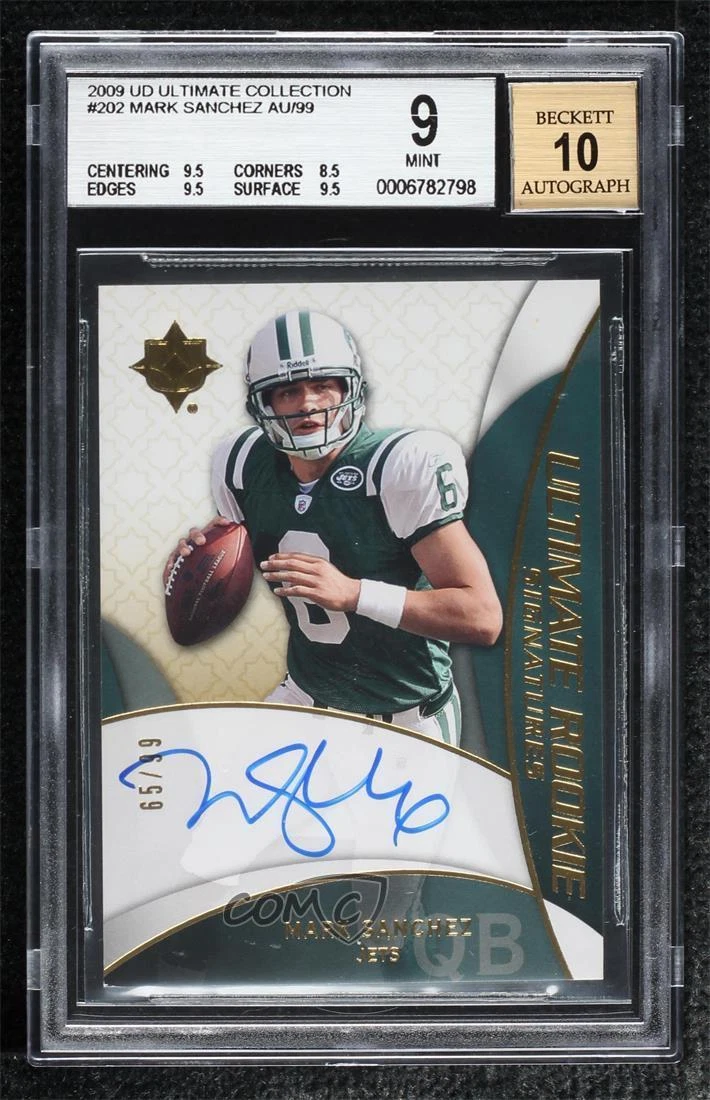 Mark Sanchez Ultimate Collection #202 Autograph