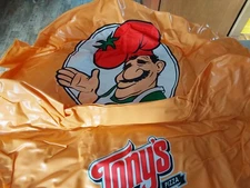 UNUSED VINTAGE SUPER LARGE POOL FLOAT TONY'S FROZEN PIZZA