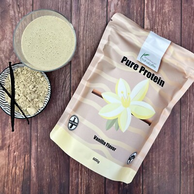600 g Pure Protein Vanilla | Vegan, 7K Protein, Vanille, Proteinpulver, Eiweiß