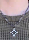 75 % OFF!! Todd Reed T/T 18K YG Silver Diamond Pendant And Chain! — photo 2