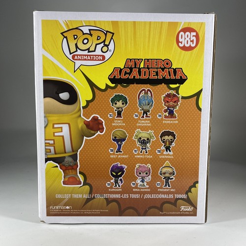 IN HAND FUNKO POP MY HERO ACADEMIA FATGUM #985 FUNKON SUMMER EXCLUSIVE SDCC - Picture 4 of 7