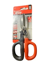 Apex Tool Group Wiss Tool Line Clamp Snip Tinner Drop Forge 7" Straight Sens 