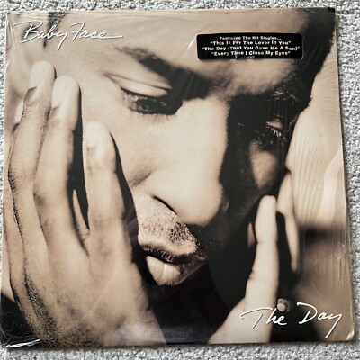 Babyface - The Day - New & Sealed Vinyl LP Album - 1996 E 67293 w/ Hype Sticker