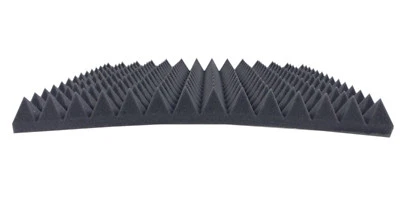 AKUSTIKPUR Dibapur (B-Ware) Pyramiden Akustik Schaumstoff Schall Dämmung 1 Stk ca 50x50x5cm