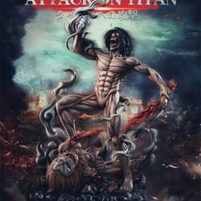 LC Studio Attack On Titan Agito no kyojin Painted Statue In Stock Limited 99