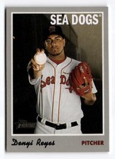2019 Topps Heritage Minor League Denyi Reyes 55 Portland Sea Dogs