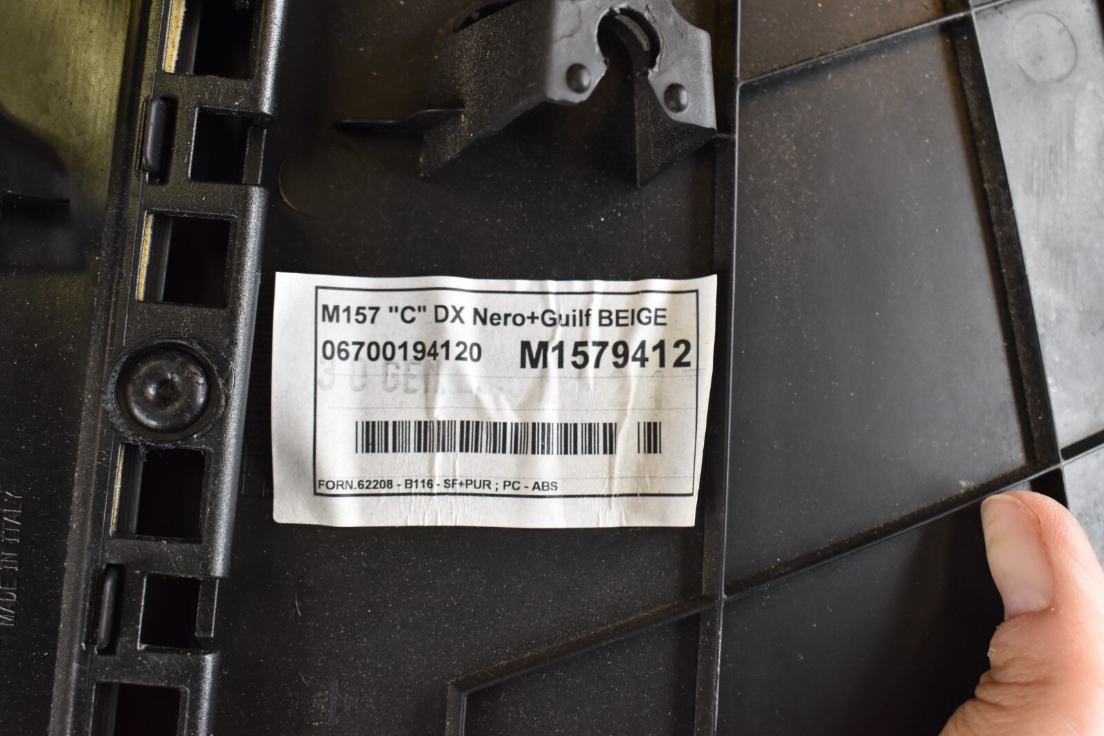 🚀 2014-2019 MASERATI GHIBLI S RIGHT PASSENGER REAR C PILLAR TRIM COVER OEM