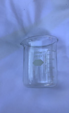 Vintage pyrex Kimax chemistry beaker science measuring 