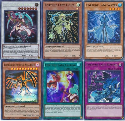 Yugioh Carly Carmine 2024 Deck Fortune Lady Every Dark Fortune's Future  Visions | eBay Australia