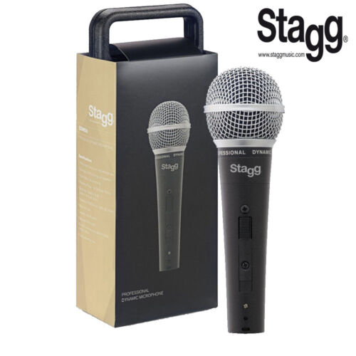 Stagg SDM50 Professional High Quality Handheld Wired Dynamic DJ Microphone - Picture 1 of 1