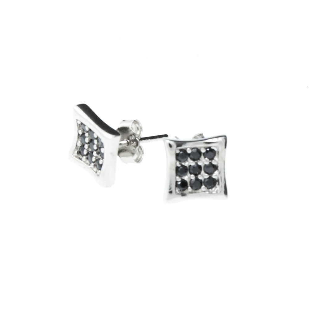 Silber MICRO PAVE Ohrstecker 925 - 6 2890₽