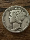 1935 Mercury Dime 10C Philadelphia Silver 0.90 Fine Business Strike Circulated