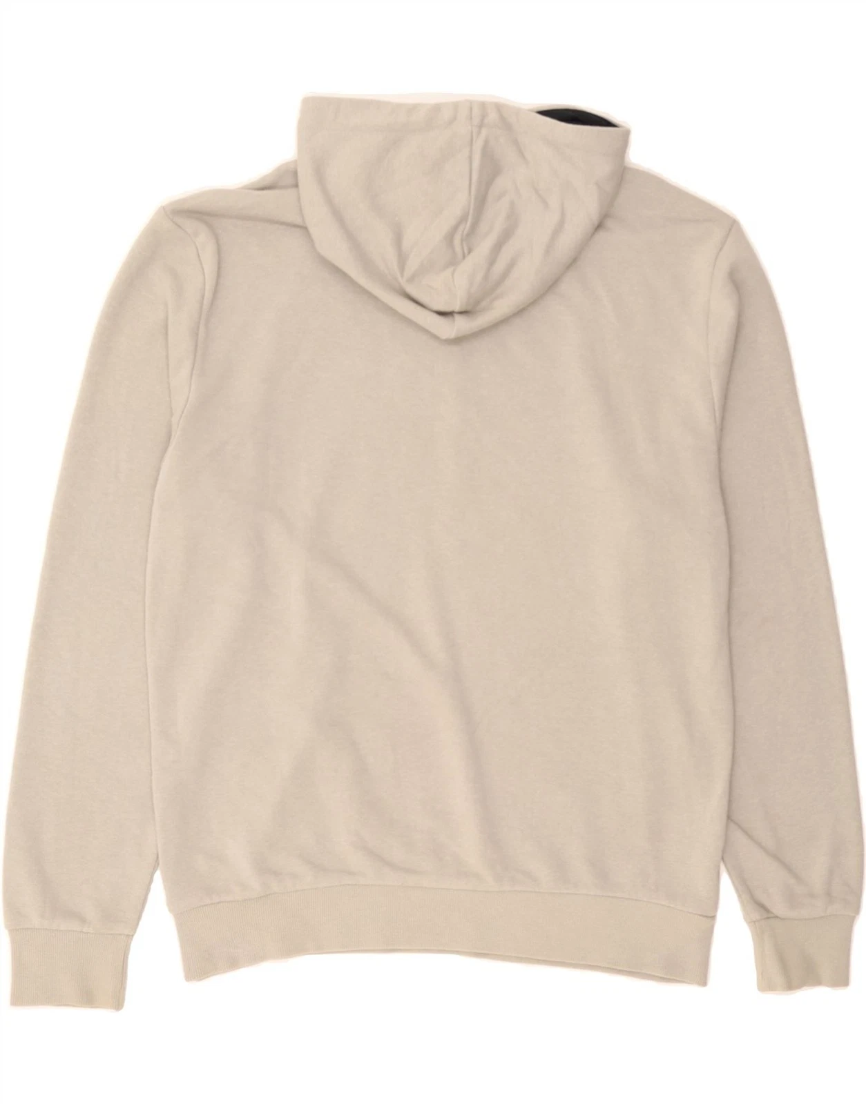 OFF WHITE Felpa con cappuccio uomo PUMA grafica maglione medio bianco sporco cotone BT07