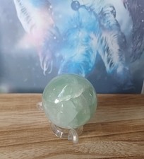 Green Fluorite Sphere.  173g.