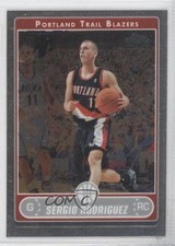 2006-07 Topps Chrome Sergio Rodriguez #199 0a1