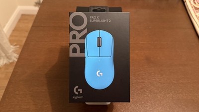 Logitech G PRO X Superlight 2 CYAN - Kabellose Gaming-Maus - BRANDNEU & VERSIEGELT