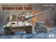 Rye Field Model - Sd.Kfz. 182 Pz.Kpfw.VI Ausf.B German King Tiger Ardennes 1944