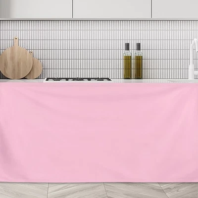 Schrankvorhänge Staubschutz Vorhang Für Küche (130x70cm Pink) - Bild 1 von 4