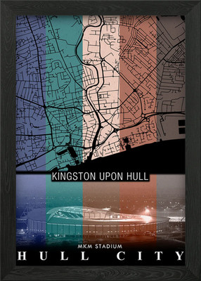 Mkm Stadium Hull City Un Framed Wall Art Poster Canvas Print Picture