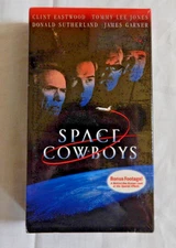 Space Cowboys VHS with Bonus Footage, Color 130 mins, PG-13, 2001  NEW/Sealed