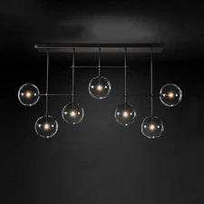 RH Inspired Globe Linear Chandelier