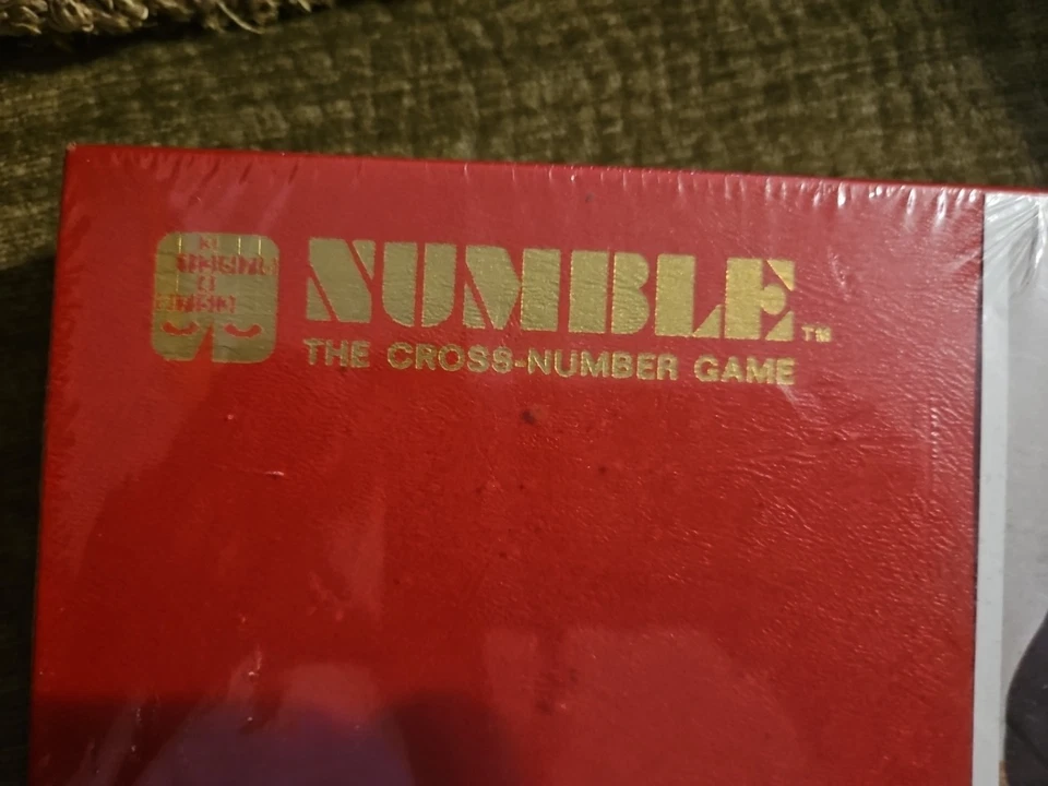 Vintage Numble 1968 The Cross Word Number Game Selchow & Righter New Boardgame - Image 2 of 4