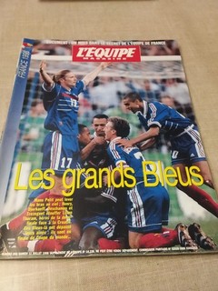 EQUIPE MAGAZINE 848 FRANCE 98 1/2 CROATIE THURAM PETIT ZIDANE BRÉSIL PAYS BAS