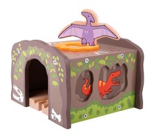 T-Rex Tunnel Dinosaurier-Land (Bigjigs Toys L...