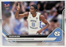 Caleb Wilson 2025-26 Bowman U Now Basketball North Carolina Debut #8 - SP /832