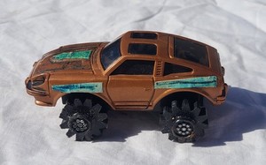 ROUGH RIDERS 4x4 Brown DATSUN 280Z Toy Vehicle LJN 1982 Doesn't Run As-Is