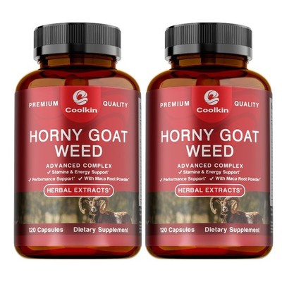 Horny Goat Weed 240pcs - Provide Energy and Focus, Reduce Fatigue, Absorption