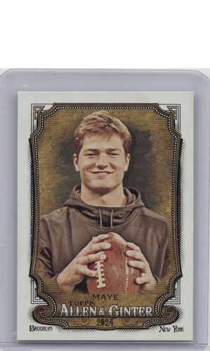 Drake Maye #272 2024 Topps Allen & Ginter card