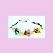 Girls Headband Headwrap Head Piece Flower Girl Daisy Butterfly Princess Elastic