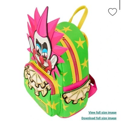 Loungefly NYCC Limited Edition Killer Klowns Spikey Glitter  display picture 3