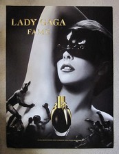 Lady Gaga Fame poster graphic perfume retail ...
