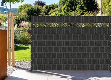 Milano Leo Single Strip Laser - Privacy Screen Mesh Fence