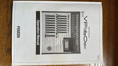 FOSTEX VF160EX Digital Mixer 16 Track Recorder Never Used. In