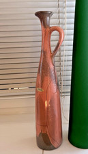 Vintage 60er Otto Kunst Keramik XXL Vase Fat Lava,reduction glaze Höhe 44cm,rar