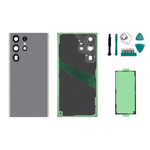 Samsung Galaxy S23 Ultra Backcover Graphite - Set Versand Aus Deutschland-image