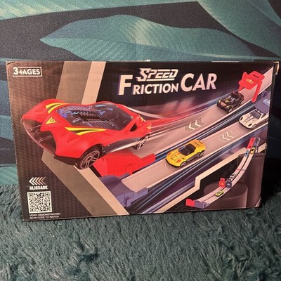 Speed Friction Car Schiene Schiebewagen Spielzeug Glissade Puzzlewagen Rodeo 3+ Jahre Brandneu mit Etikett