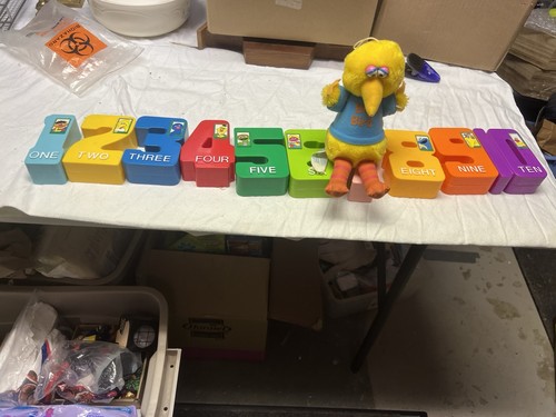 Plastic Jim Henson, Sesame Street Numbers One Through 10