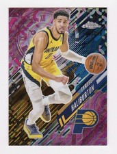 2025-26 Topps Chrome Go Time #GT-5 Tyrese Haliburton Indiana Pacers Magenta /399