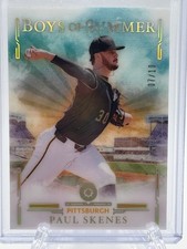 2025 Panini Boys of Summer #34 Paul Skene's Holo Gold # 7/10