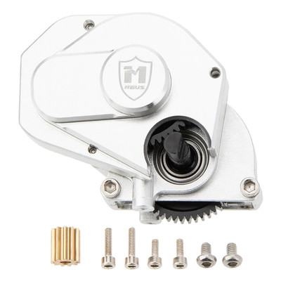 SCX24 Transmission Aluminum Complete Gearbox for 1/24 Axial SCX24 RC Crawler (Br