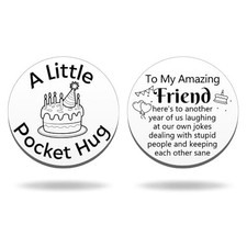Best Friend Birthday Gifts For Women Girls Friendship Pocket Hug Token Happy