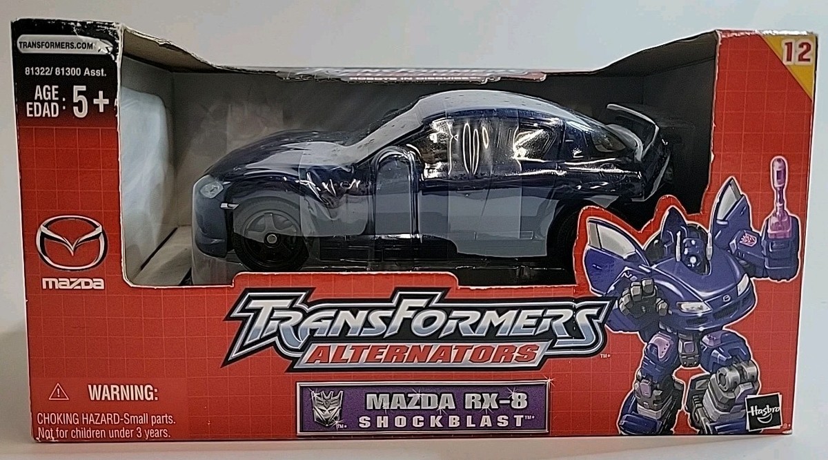トランスフォーマーズ　MAZDA RX-8 Shockblast (Mazda RX-8) - Transformers Toys - TFW2005