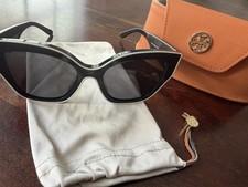 Tory Burch TY 7184U Cat Eye Sunglasses Black ...