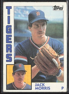 1984 Topps #195 Jack Morris Detroit Tigers (B3)